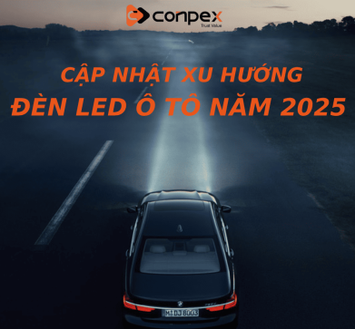 Xu hướng đèn LED ô tô năm 2025 - Hiện đại, siêu sáng và chuẩn mới cho mọi dòng xe